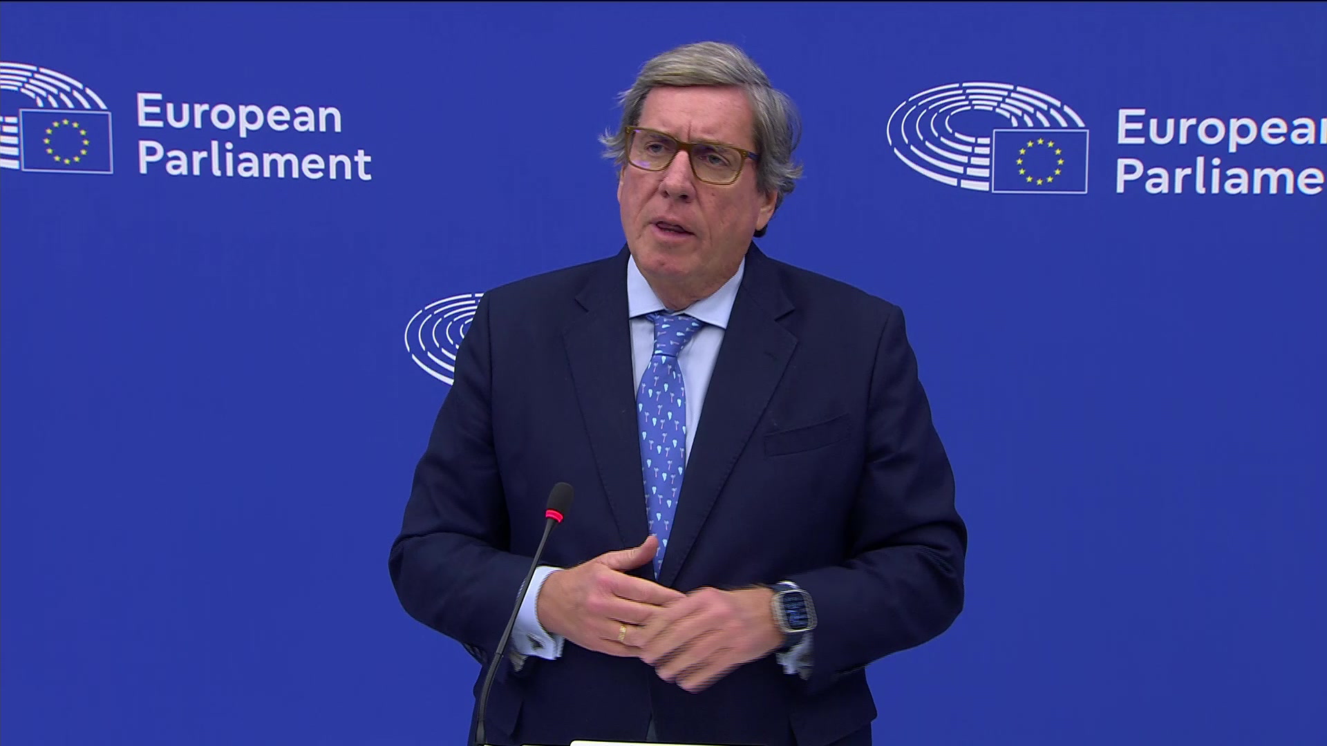 Press conference by Gabriel MATO (EPP, ES), rapporteur on Mercosur safeguards to protect EU agriculture